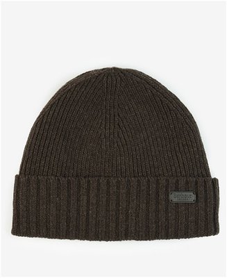Barbour Carlton Beanie Hat - Moss - One