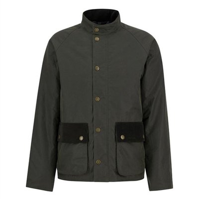 Barbour Cordhill Wax Jacket - Green - XL