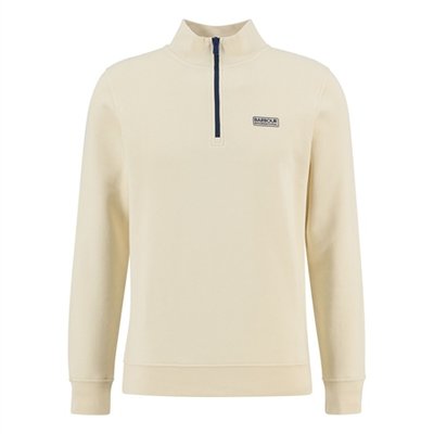 Barbour International Clipper Funnel Neck Sweatshirt - White - L