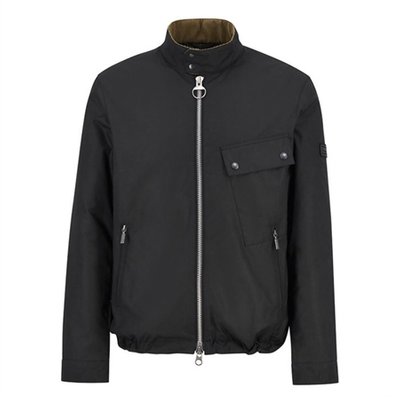 Barbour International B.Intl Chard Wax Jacket - Black - M