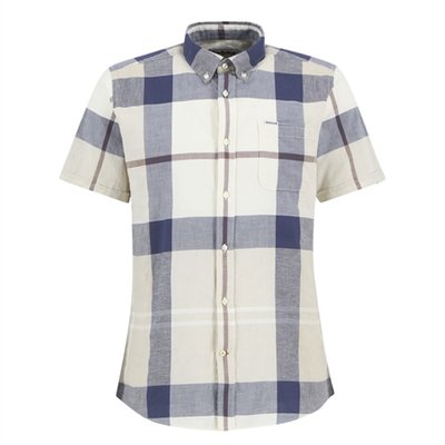 Barbour Douglas S/S Tailored Shirt - Mist - XL
