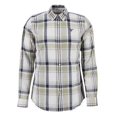 Barbour Kidd Tailored Shirt - Green - 2XL