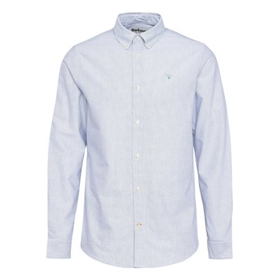 Barbour Striped Oxtown Tailored Shirt - Navy - L