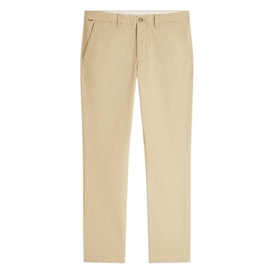 Tommy Hilfiger Denton Micro Print Straight Leg Chinos - Beige - 38/30