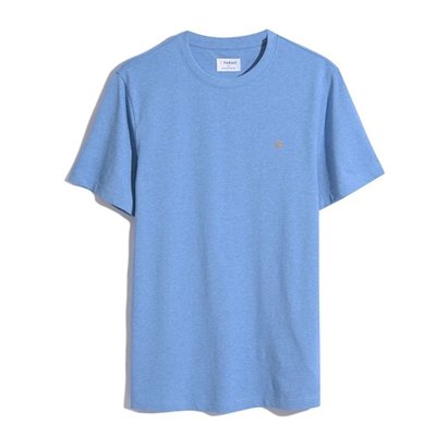 Farah Danny Organic Cotton Regular Fit T-shirt - Sky Blue - S