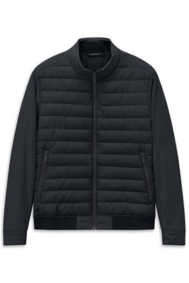 Bugatti Mens Hybrid Blouson Jacket - Navy - 38R