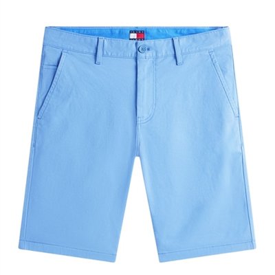 Tommy Jeans Scanton Twill Slim Chino Shorts - Blue - 28