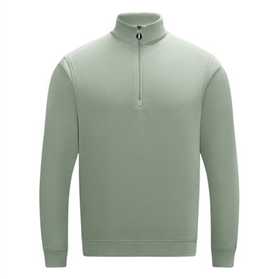 6th Sense Belter 1/4 Zip Sweatshirt - Green - M