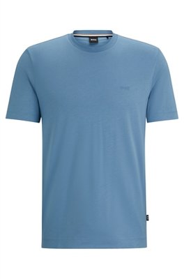 Boss Thompson Cotton-jersey T-shirt - Blue - S