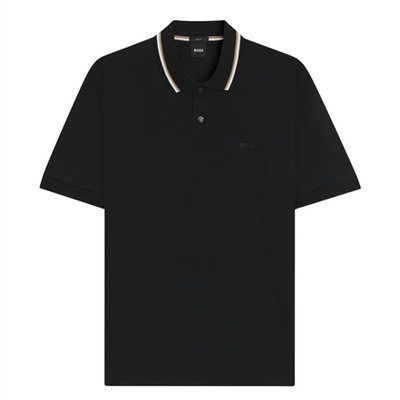 Boss BOSS Penrose Slim-fit Tipped Polo Shirt - Black - XL
