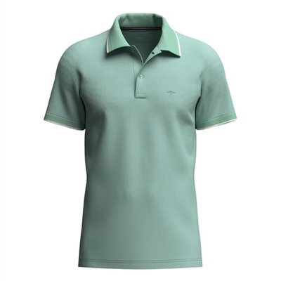 Fynch Hatton Polo 2-Tone Piquee Polo Shirt - Green - XL