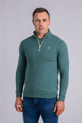 Xv Kings Falcons Half Zip Sweatshirt - Green - 2XL