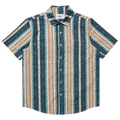 Parlez Nevada Casual Shirt - Lagoon Blue - L