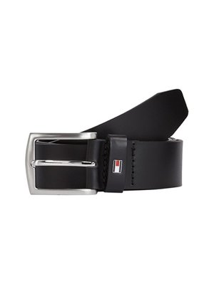 Tommy Hilfiger Leather Belt Denton 3.5 - Black - 100