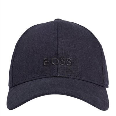 Boss Zed Linen Cap - Navy - One