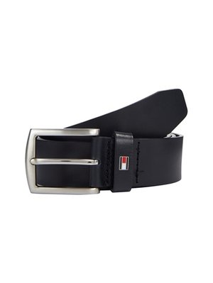 Tommy Hilfiger Leather Belt Denton 3.5 - Navy - 85