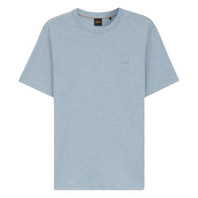 Boss Tegood Cotton T-shirt - Blue - L