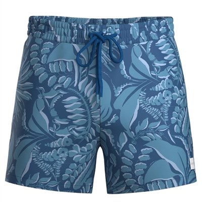Boss Piranha Print Swim Shorts - Blue - S