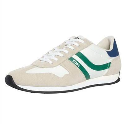Boss Levon Running Trainer - White - 42