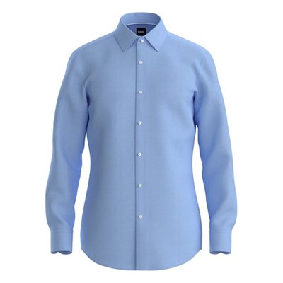 Boss H-Hank-S Kent-Collar Shirt - Blue - XL