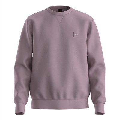 Boss Westart Cotton Terry Sweatshirt - Purple - M