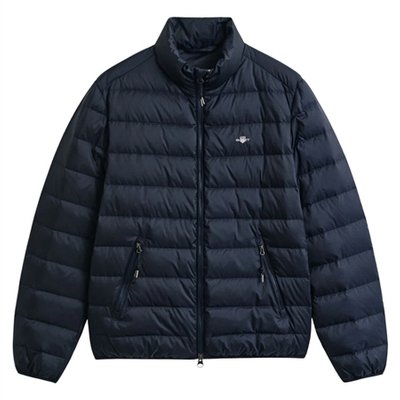 Gant Light Down Padded Jacket - Navy - M