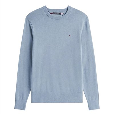 Tommy Hilfiger Pima Cotton Cashmere Blend Sweater - Blue - XL