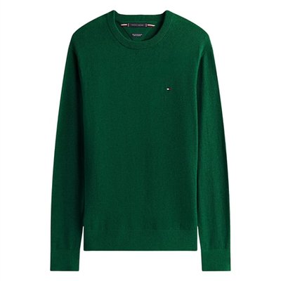 Tommy Hilfiger Pima Cotton Cashmere Blend Sweater - Green - L
