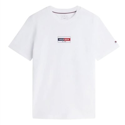 Tommy Hilfiger Small Flag Brand Love T-shirt - White - L