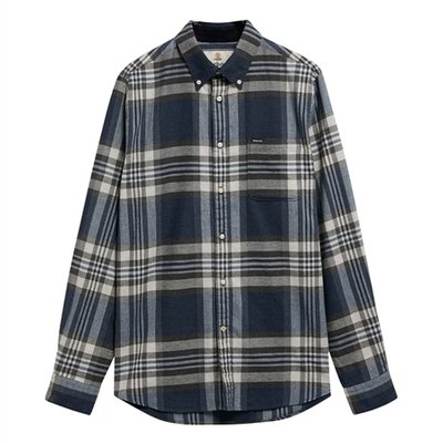 Barbour Dovedale Tailored Checked Shirt - Grey - M