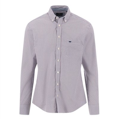 Fynch Hatton Graphic Flower B.D. Shirt - Pink - 3XL