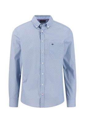 Fynch Hatton Minimal Print B.D. Shirt - Pink - M