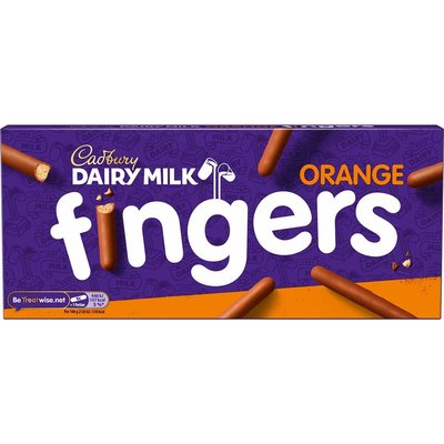 Cadbury Dairy Milk Orange Fingers Box (114g)