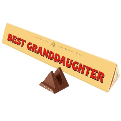 Toblerone Best Granddaughter Chocolate Bar 100g