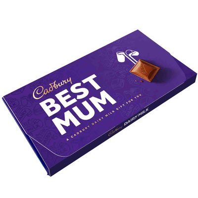 Cadbury Dairy Milk Best Mum Chocolate Bar with Gift Envelope 110g