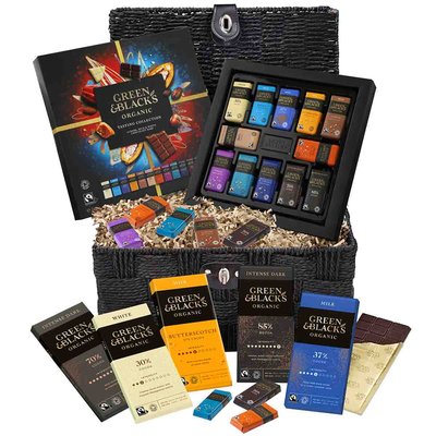Green & Black's Organic Chocolate Lovers Hamper Basket
