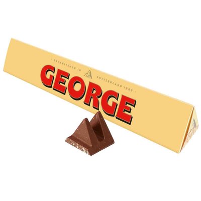 Toblerone George Chocolate Bar with Sleeve
