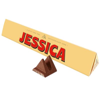 Toblerone Jessica Chocolate Bar with Sleeve
