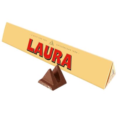 Toblerone Laura Chocolate Bar with Sleeve