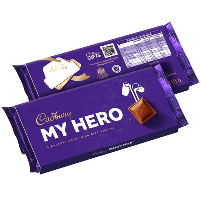 Cadbury Dairy Milk My Hero Chocolate Bar with Sleeve 110g