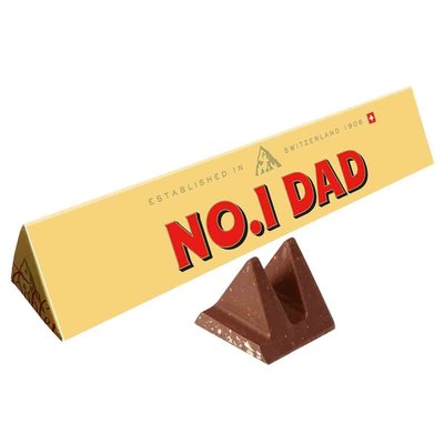 Toblerone No.1 Dad Milk Chocolate Bar 340g