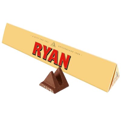 Toblerone Ryan Chocolate Bar with Sleeve