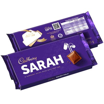 Cadbury Sarah Dairy Milk Chocolate Bar with Sleeve 110g