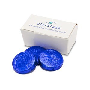 Branded Ballotin Box of Chocolate Discs