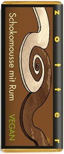 Zotter, Hand Scooped, Vegan, Boozy Chocolate Mousse, 70% Dark Chocolate Bar - Best Before: 18th September 2026