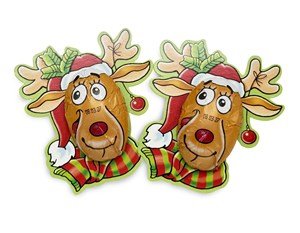 Milk Chocolate Christmas Reindeers - Bag of 5