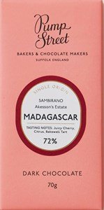 Pump Street, Madagascar, 72% Dark Chocolate Bar