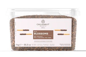 Callebaut milk chocolate blossoms (curls)