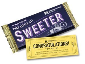 Golden Ticket Branded Chocolate Bar (Flow) 40g