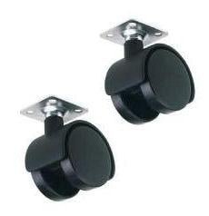 Twin Wheel Castors (Pair)